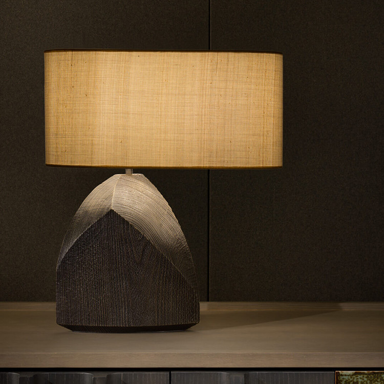 Discover the Beauty of Nature: Japanese Wabi-Sabi Resin Craft Stylish Table Lamp