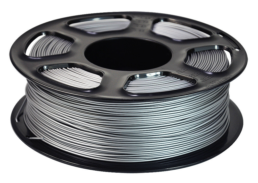 Tomtrove 3D Printer Filament 1.75mm, Ender PLA Filament No-Tangling Smooth Printing Without Clogging No Warping, Fit Most 3D Printers, 1kg Spool, Dimensional Accuracy +/- 0.02mm, Silver